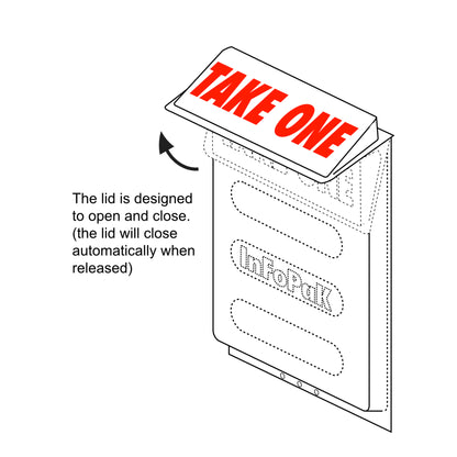 InFoPaK- 8-1/2" x 11" outdoor literature holder